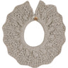 Cóndor Nougat Merino Wool Blend Openwork Collar