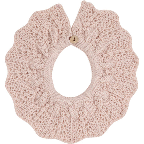 Cóndor Nude Merino Wool Blend Openwork Collar