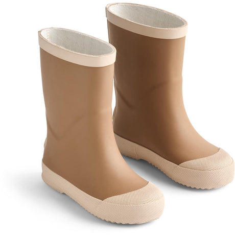 Wheat Hazel Rubber Boot Muddy