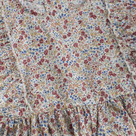 Huttelihut Sepia Rose Dress In Liberty Fabric