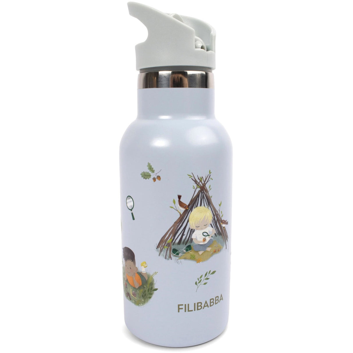 FILIBABBA Stainless Steel Water Bottle - Tiny Explorers