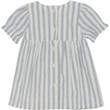 Huttelihut Quiet Harbor Dress Yd Stripe