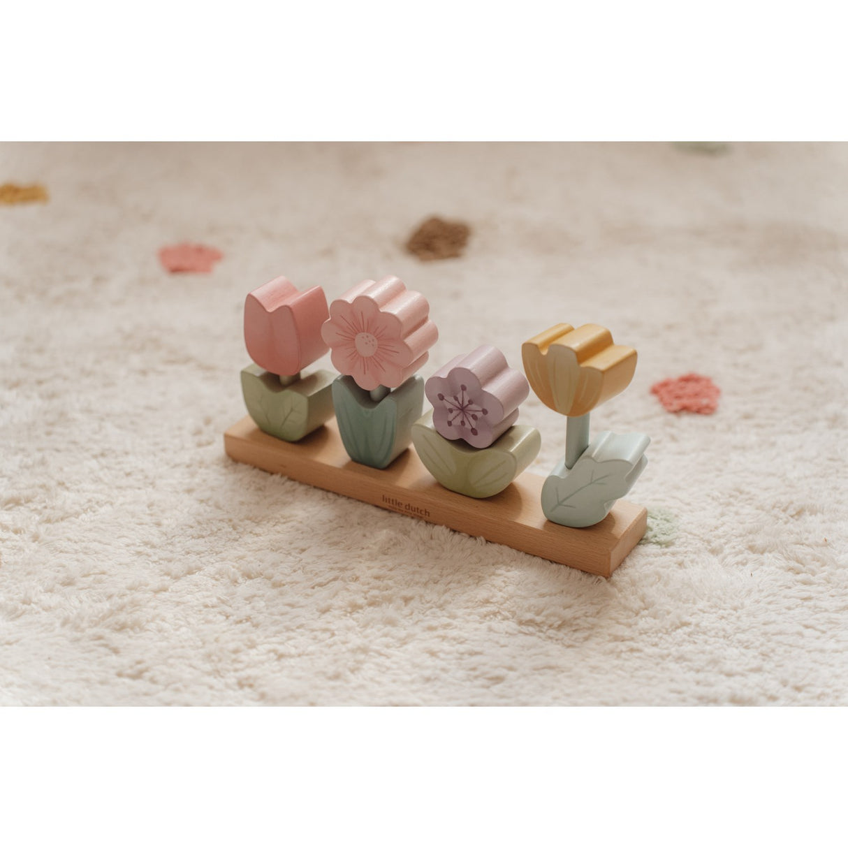 Little Dutch Fairy Garden Multi Stacking Puzzle Flowers