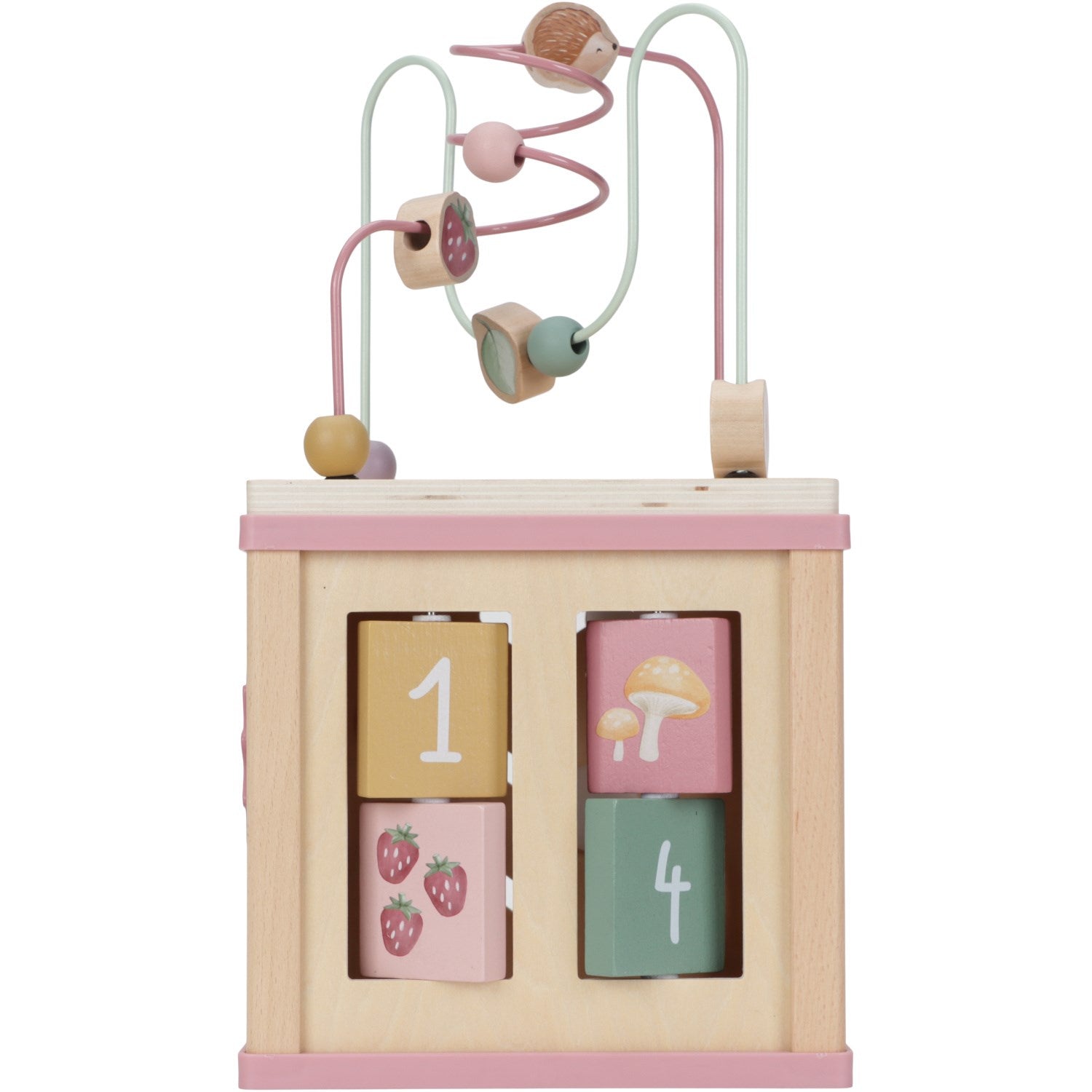 Buy Little Dutch Fairy Garden Pink Activity Cube | Luksusbaby