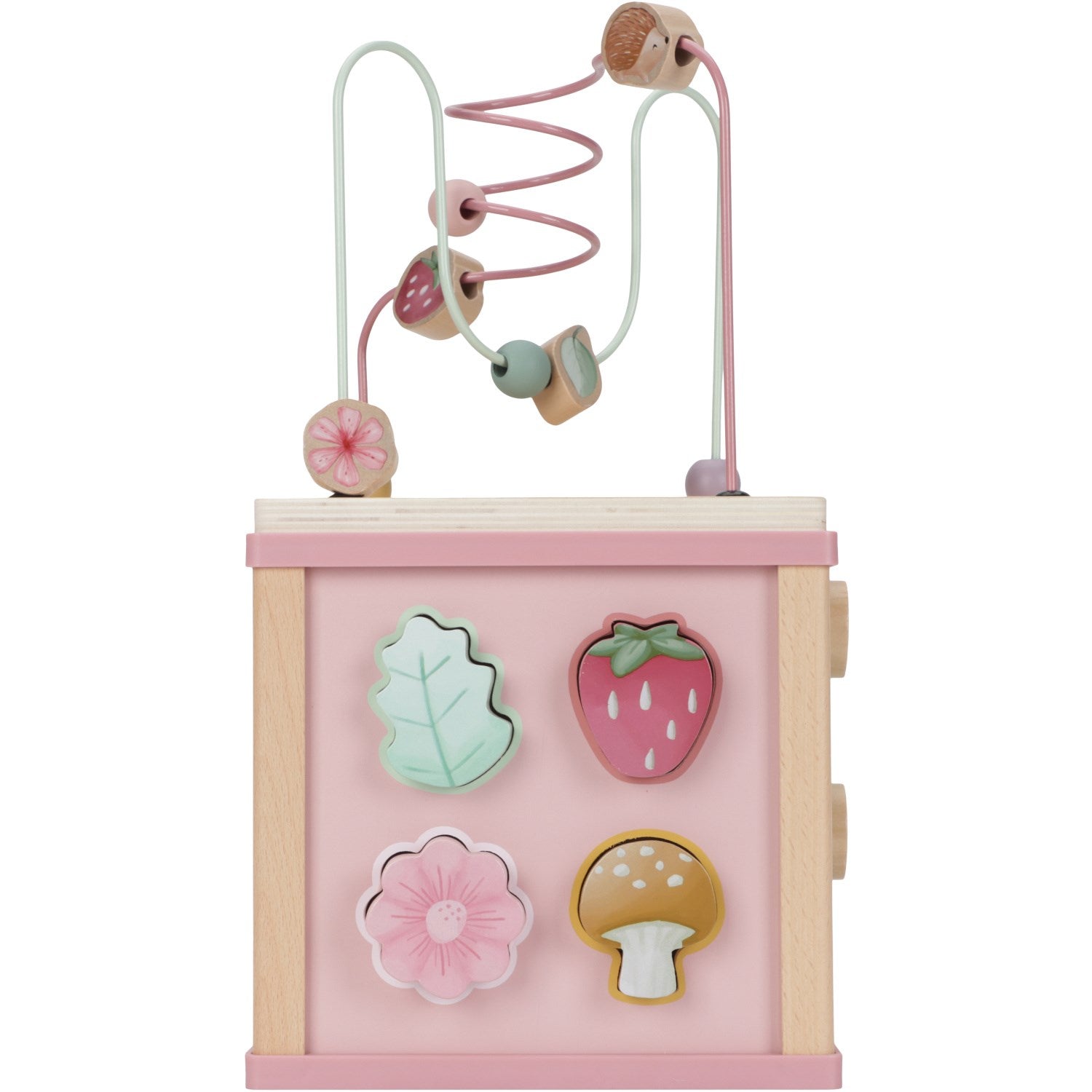 LITTLE DUTCH（リトルダッチ） アクティビティキューブ ピンク Buy Little Dutch Fairy Garden Pink Activity Cube | Luksusbaby