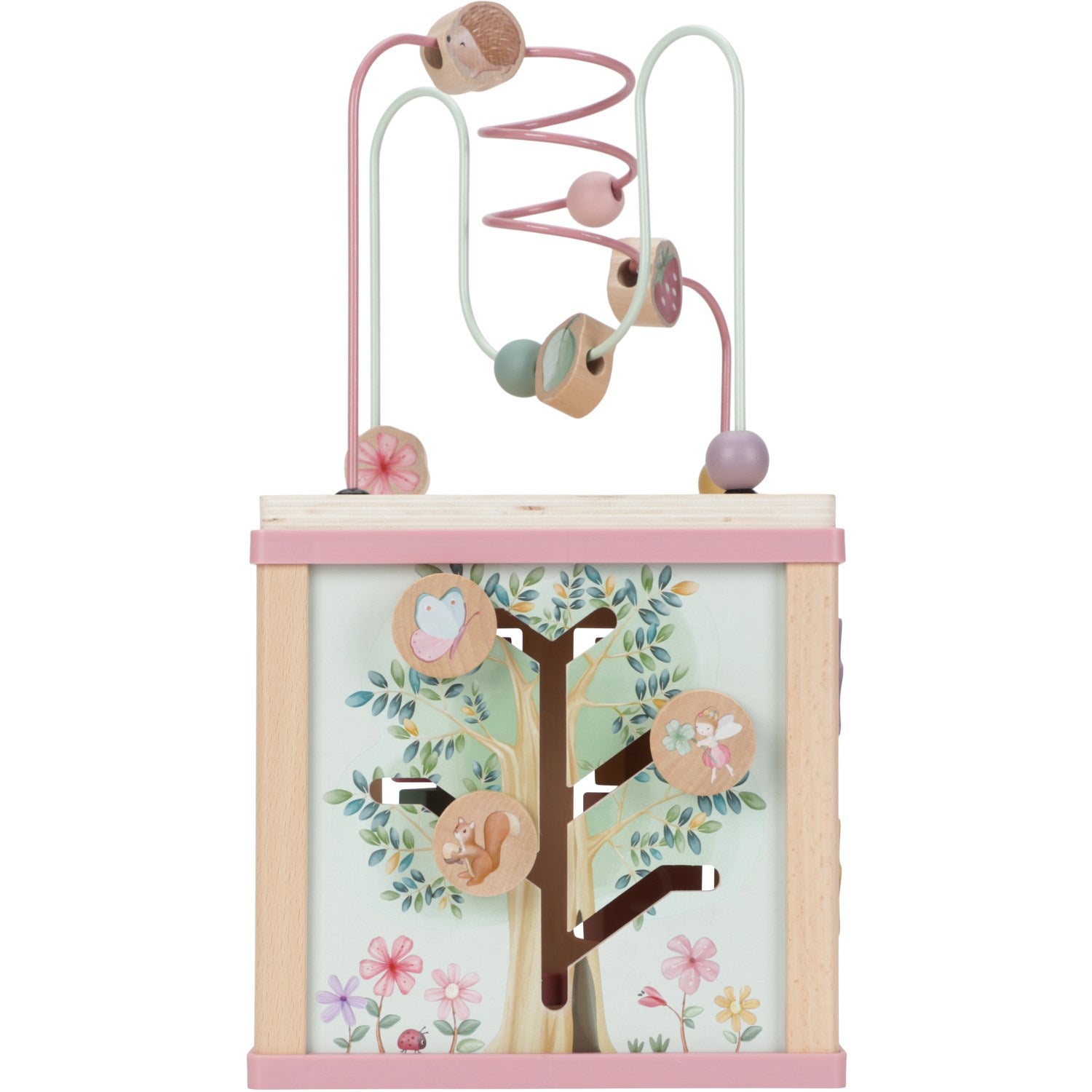 Buy Little Dutch Fairy Garden Pink Activity Cube | Luksusbaby