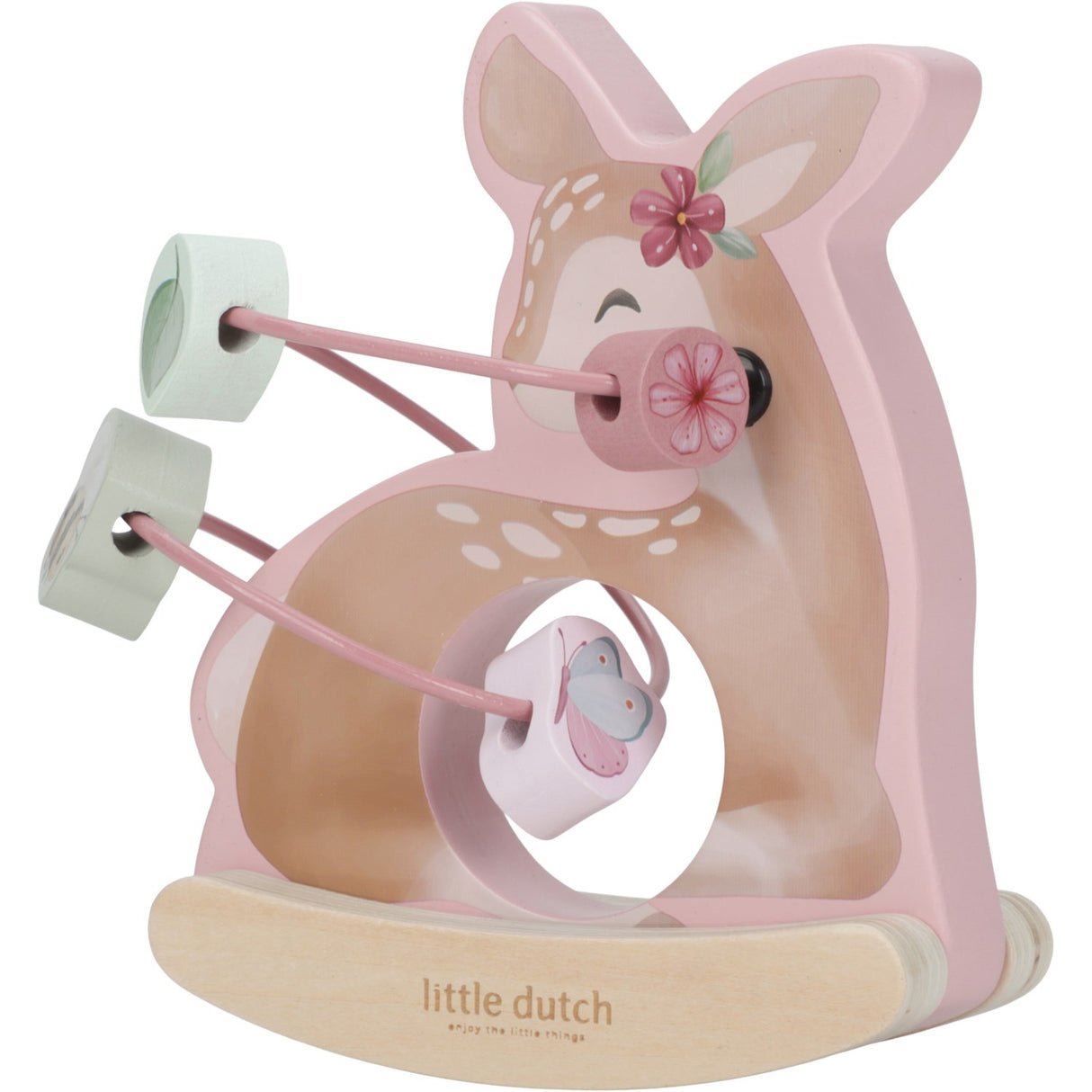 Little Dutch Fairy Garden Multi Rocking Deer