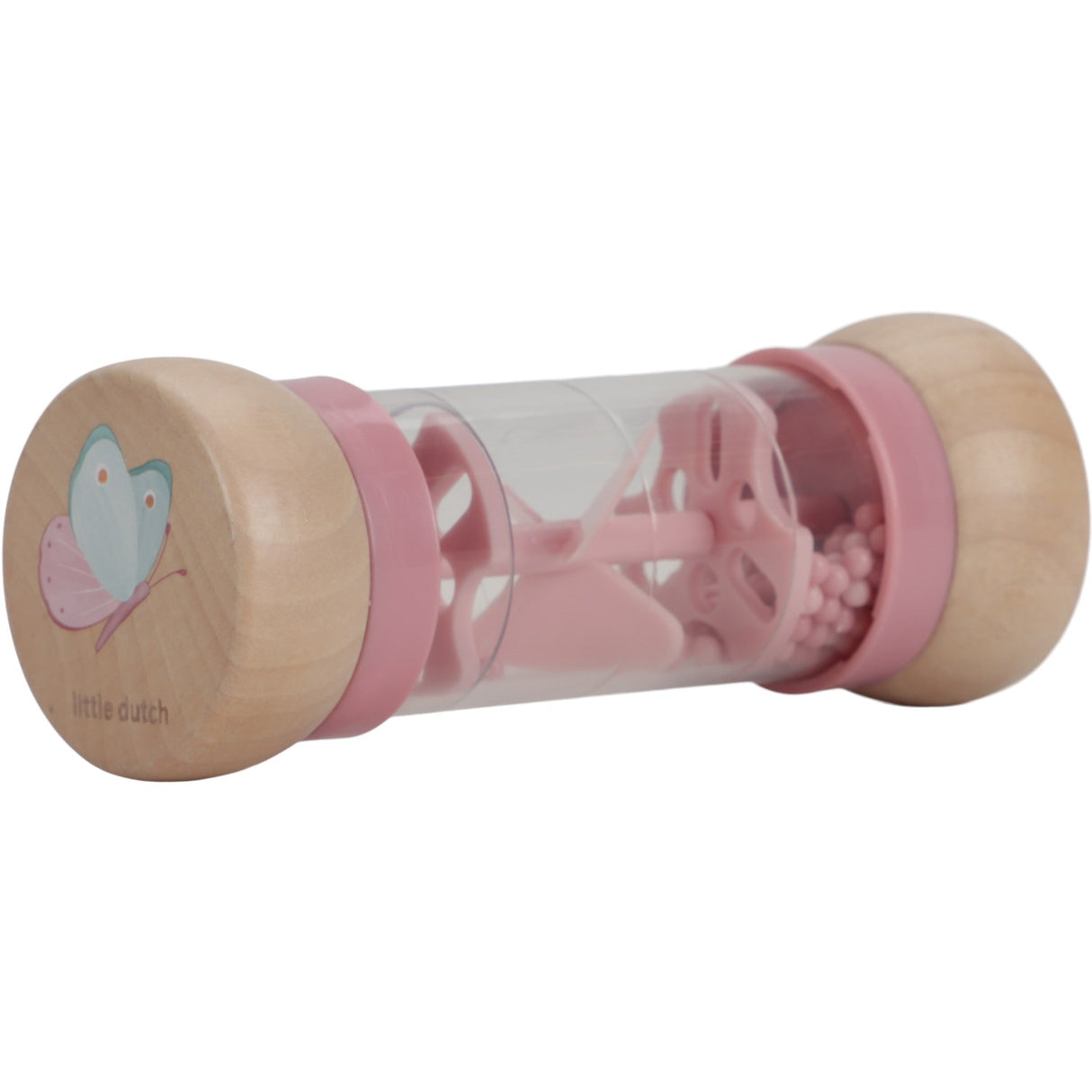 Little Dutch Fairy Garden Pink Rain Rattle