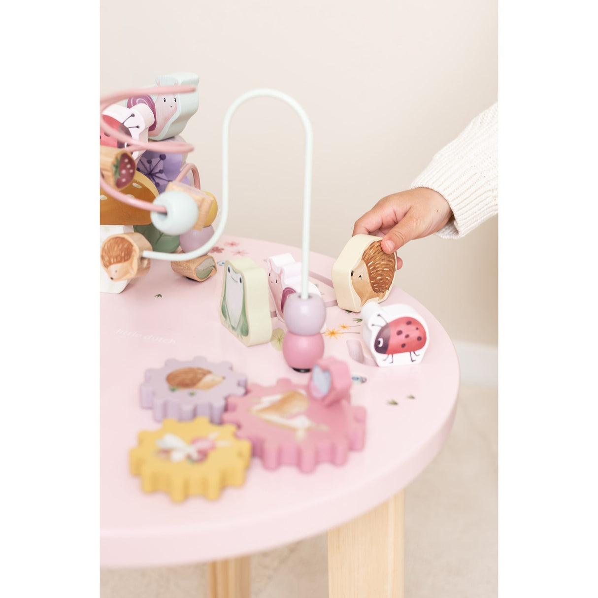 Little Dutch Fairy Garden Pink Activity Table