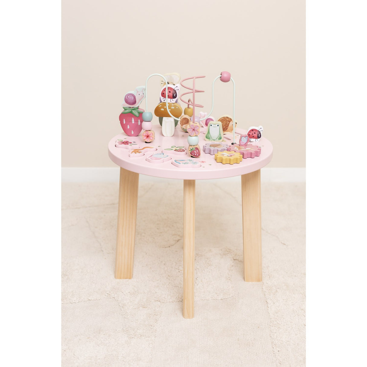 Little Dutch Fairy Garden Pink Activity Table