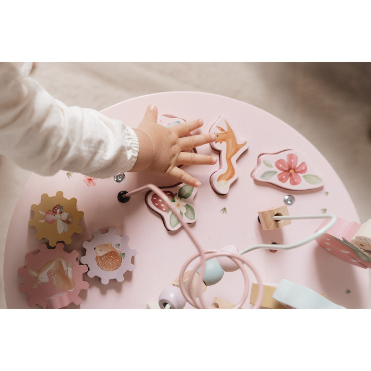 Little Dutch Fairy Garden Pink Activity Table