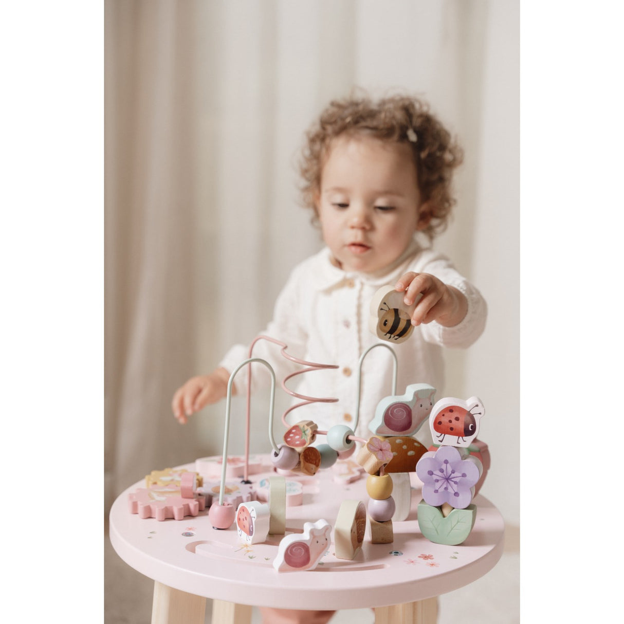 Little Dutch Fairy Garden Pink Activity Table