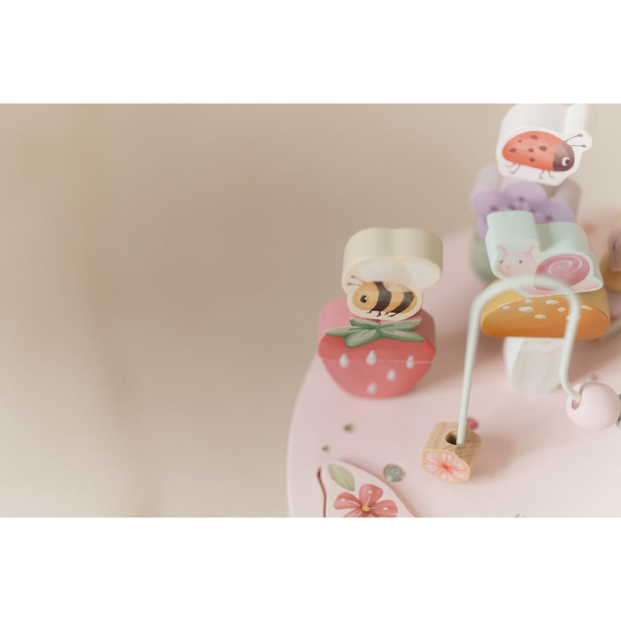 Little Dutch Fairy Garden Pink Activity Table