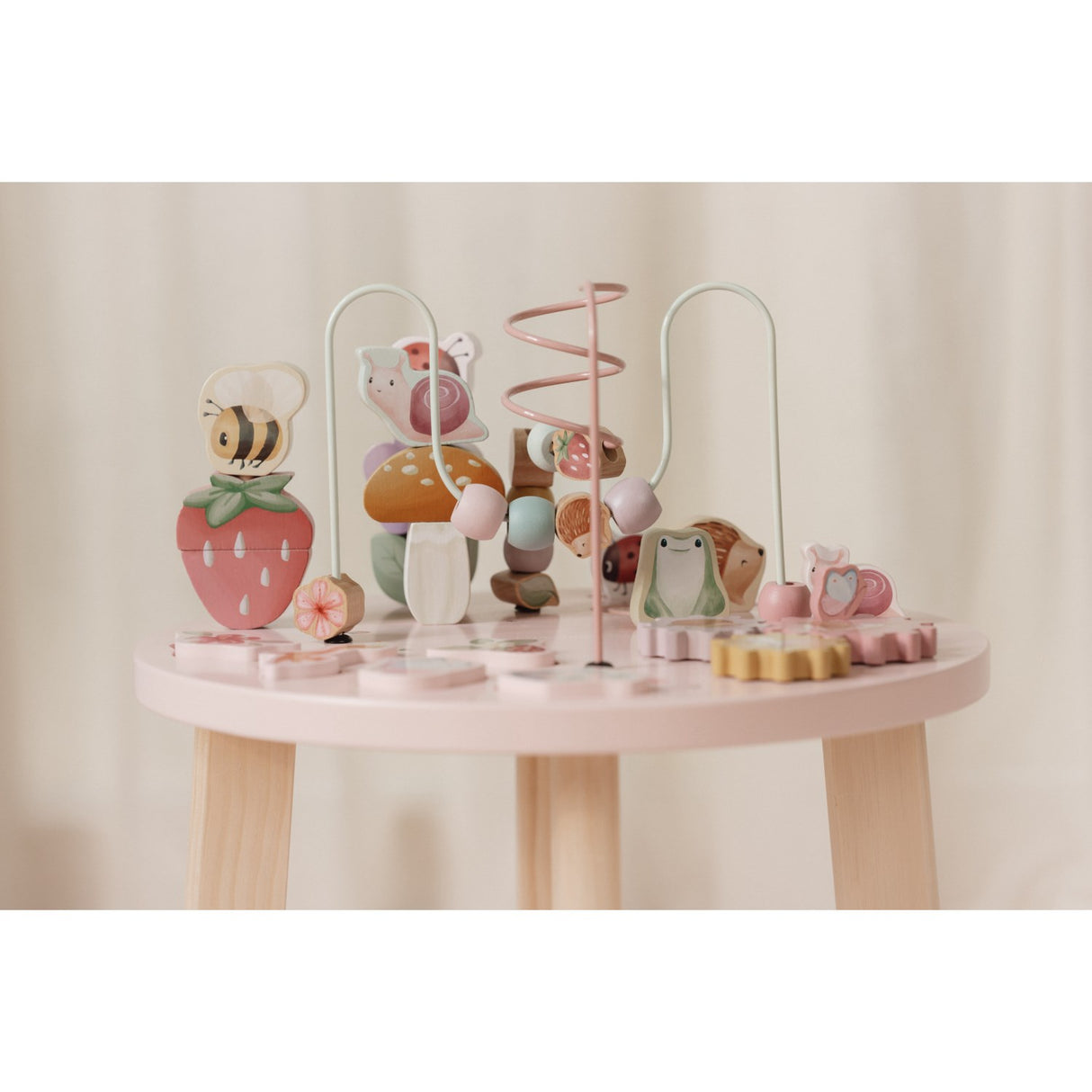 Little Dutch Fairy Garden Pink Activity Table