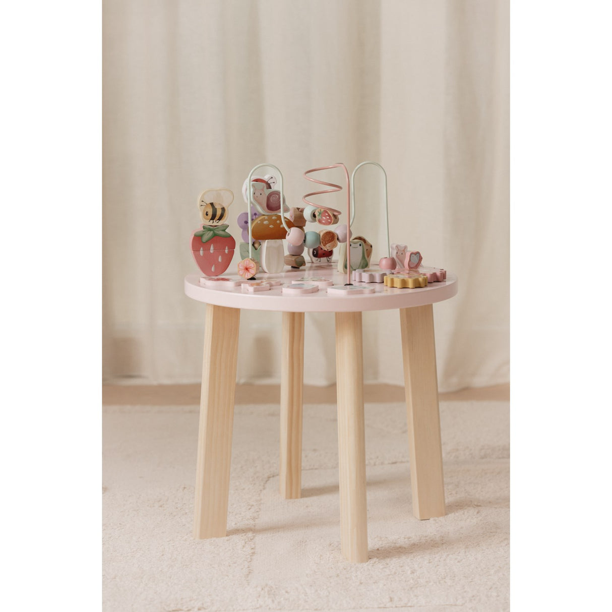 Little Dutch Fairy Garden Pink Activity Table