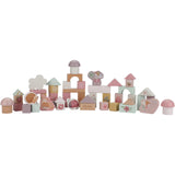 Little Dutch Fairy Garden Pink Building Blocks Wood