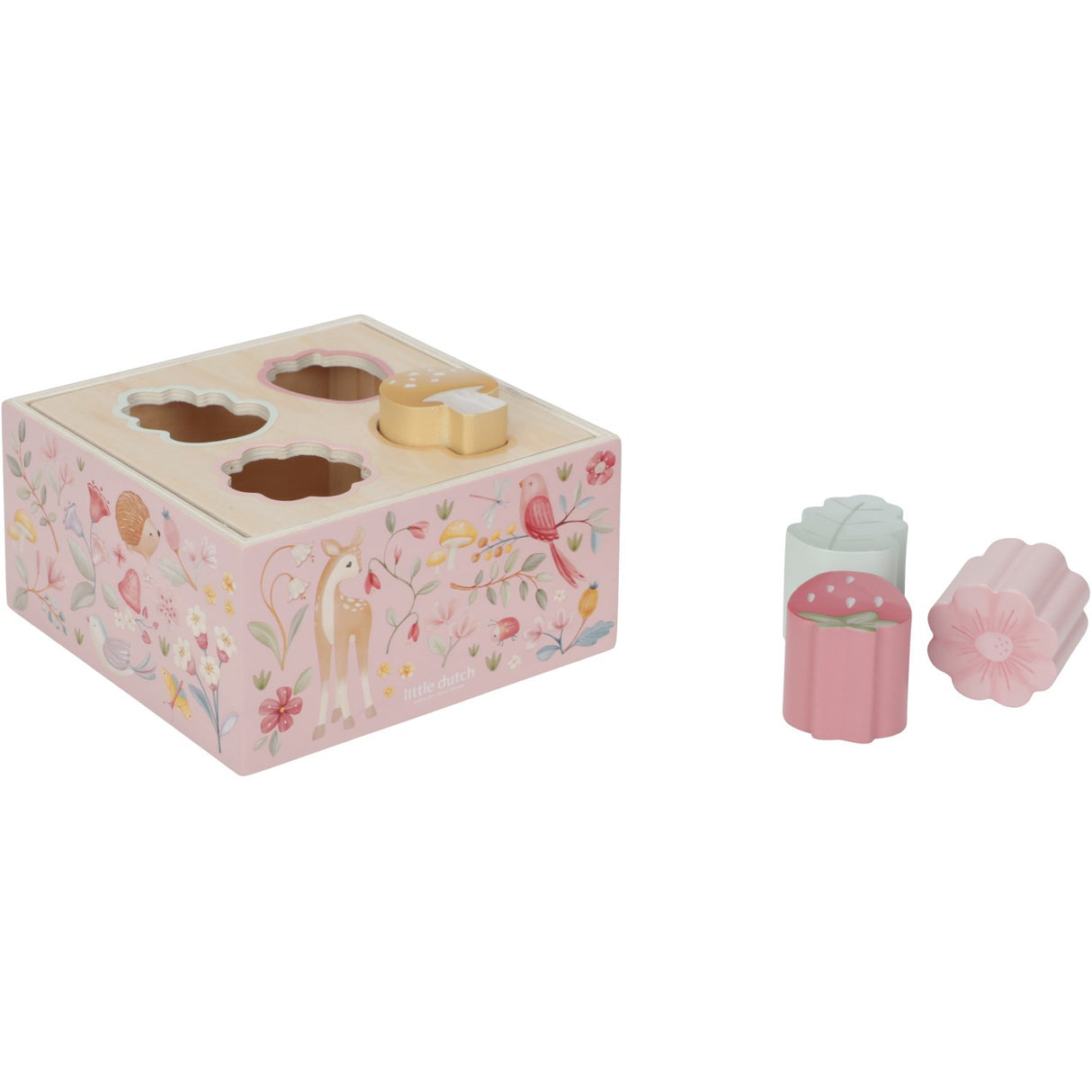 Little Dutch Fairy Garden Pink Shape Sorter