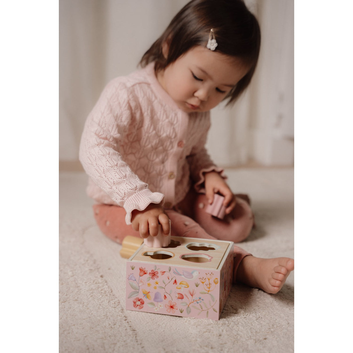 Little Dutch Fairy Garden Pink Shape Sorter