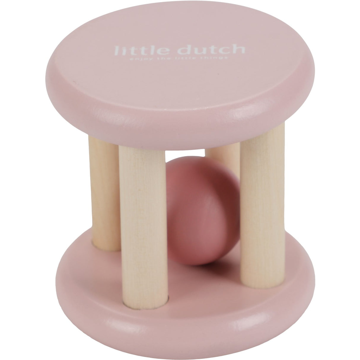 Little Dutch Fairy Garden Pink Rattle Wood