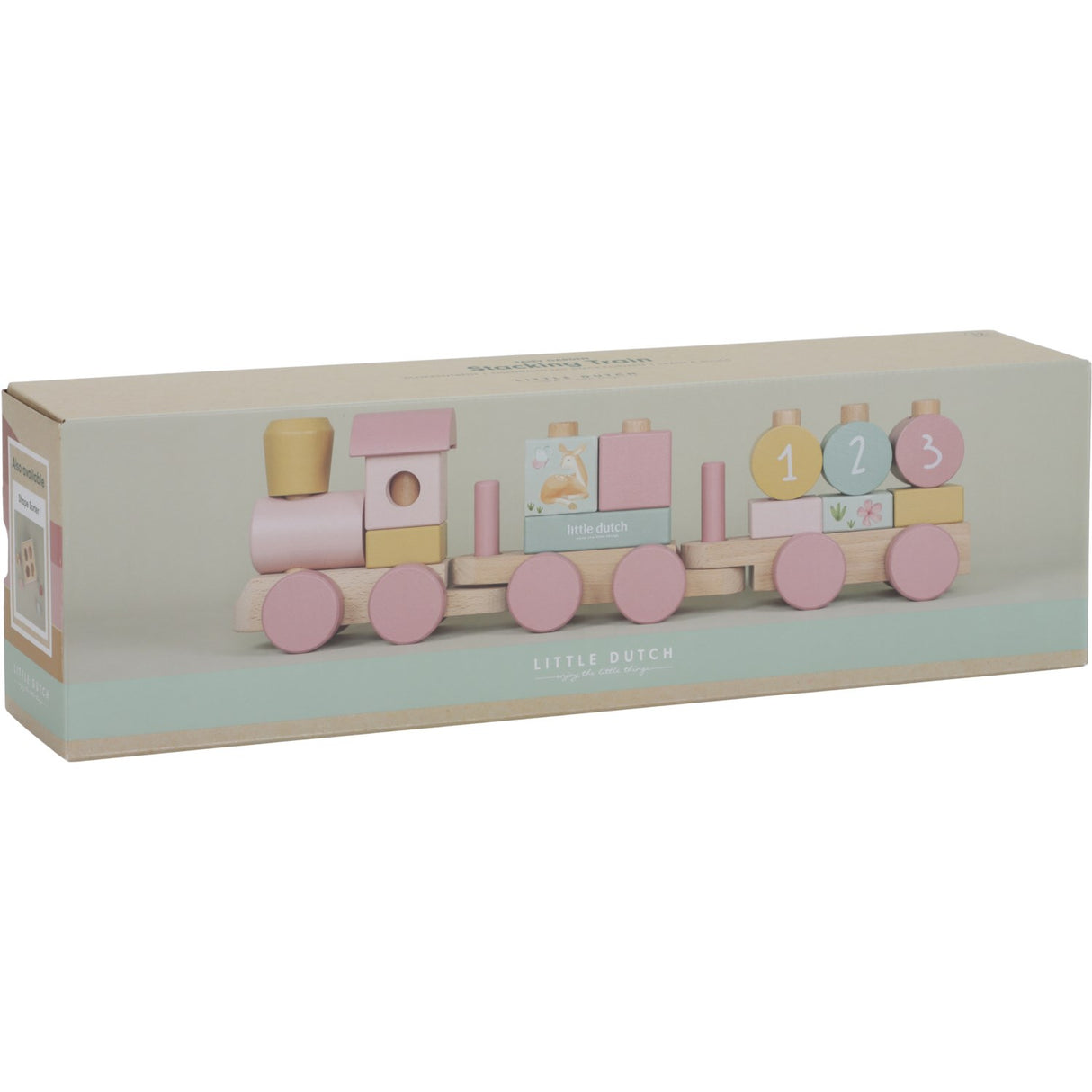 Little Dutch Fairy Garden Pink Stacking Train