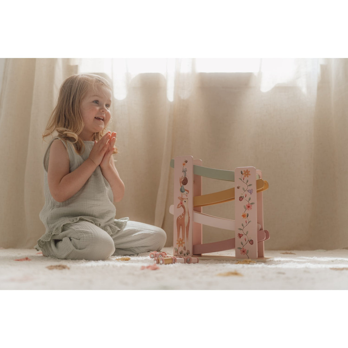 Little Dutch Fairy Garden Pink Ramp Racer