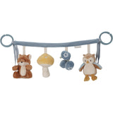 Little Dutch Forest Friends Blue Stroller Toy Chain