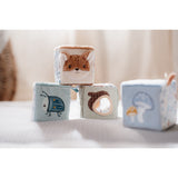 Little Dutch Forest Friends Blue Activity Cubes 4-Pack