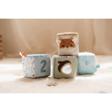 Little Dutch Forest Friends Blue Activity Cubes 4-Pack