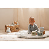 Little Dutch Forest Friends Blue Activity Cubes 4-Pack