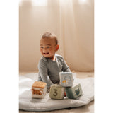 Little Dutch Forest Friends Blue Activity Cubes 4-Pack