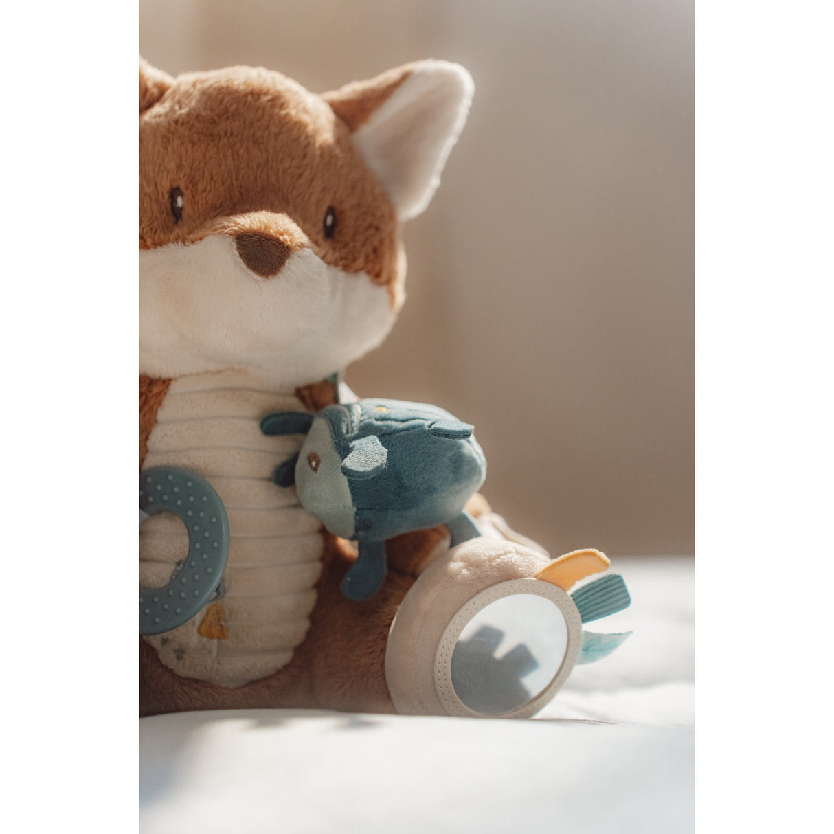 Little Dutch Forest Friends Blue Activity Teddy Fox