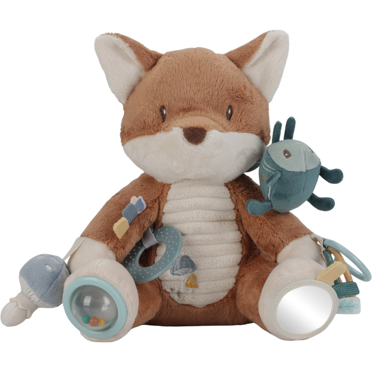 Little Dutch Forest Friends Blue Activity Teddy Fox