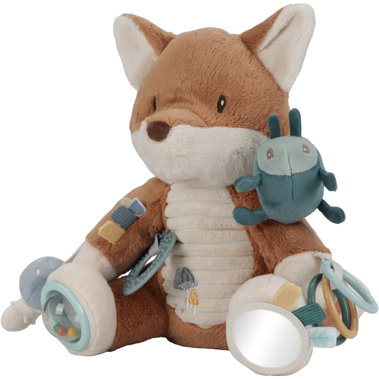 Little Dutch Forest Friends Blue Activity Teddy Fox