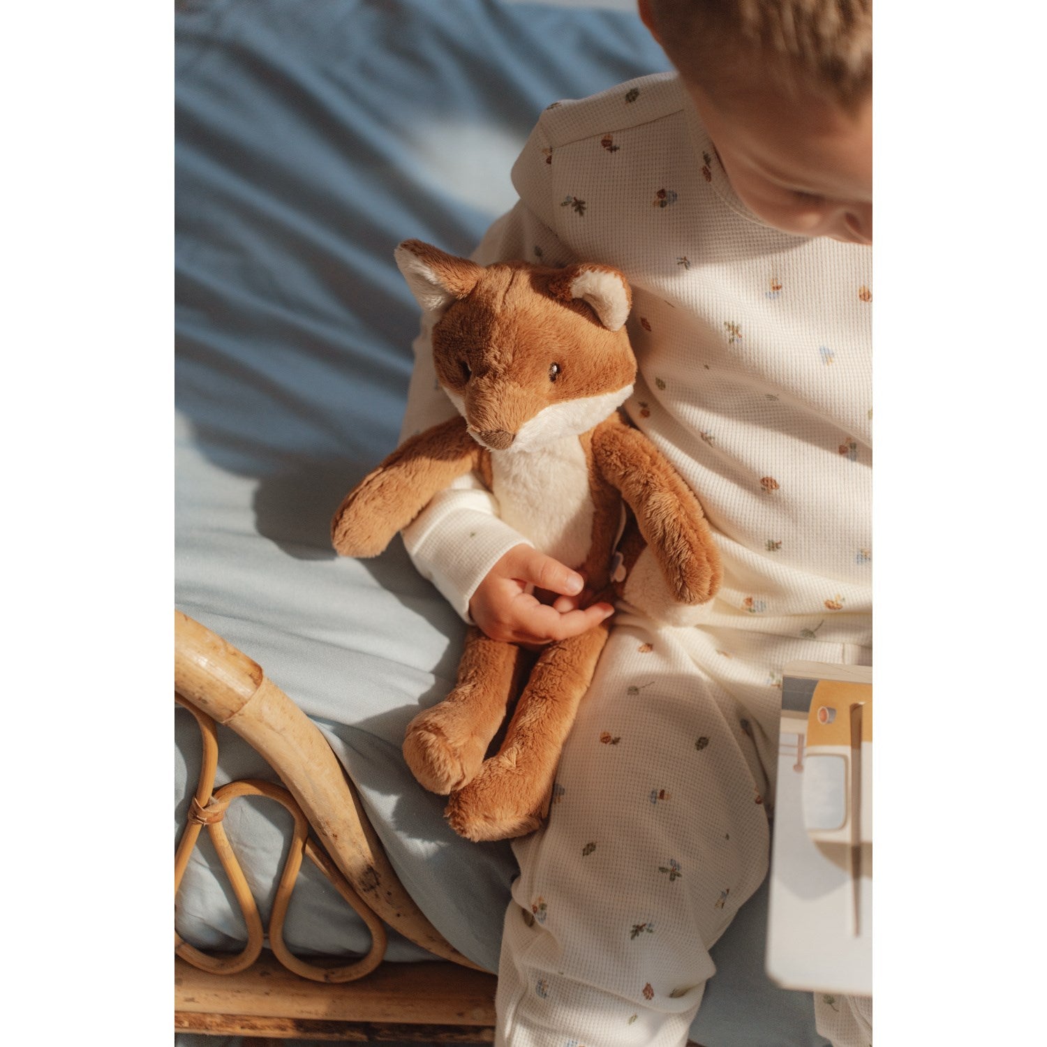 Buy Little Dutch Forest Friends Blue Teddy Fox | Luksusbaby
