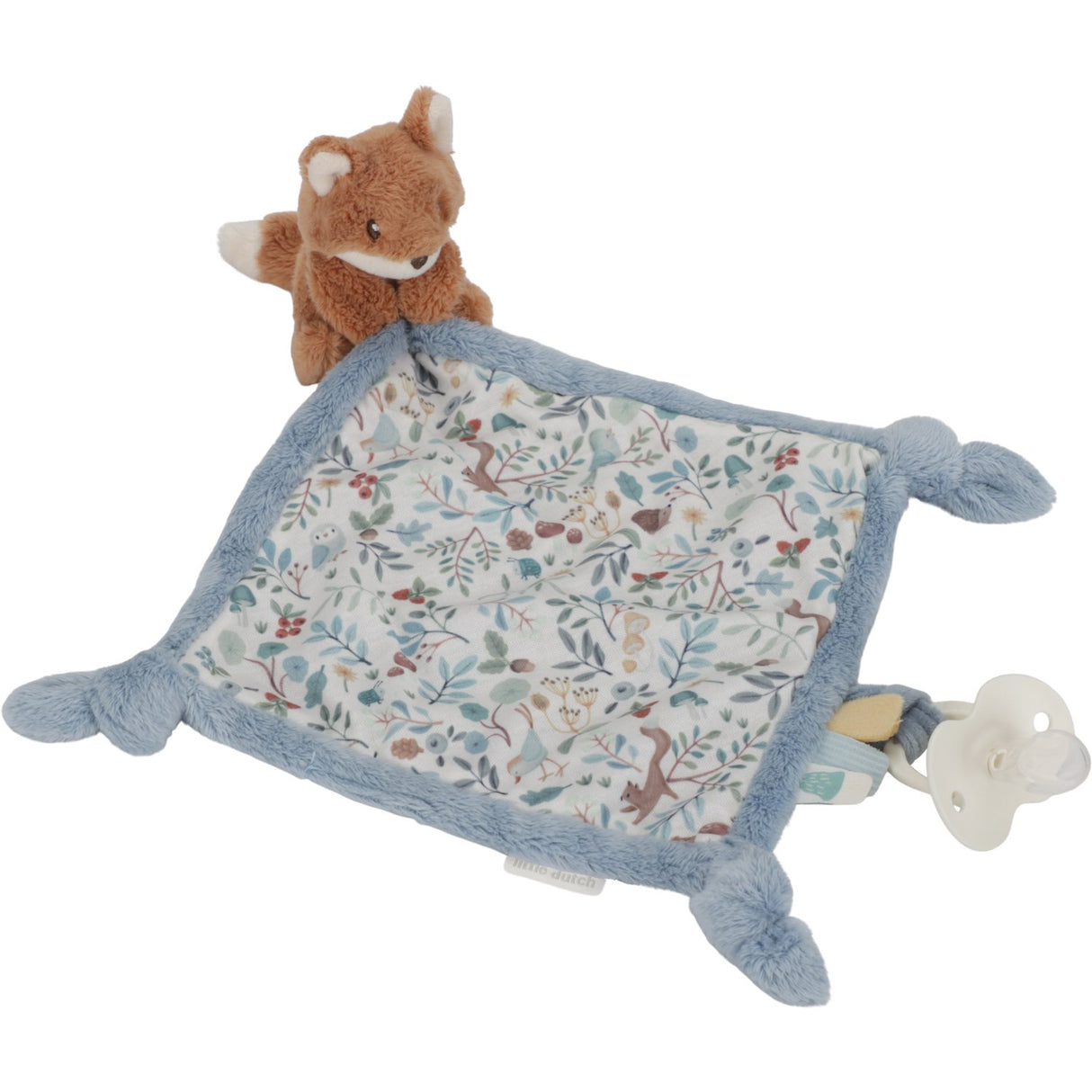 Little Dutch Forest Friends Blue Cuddle Cloth Fox