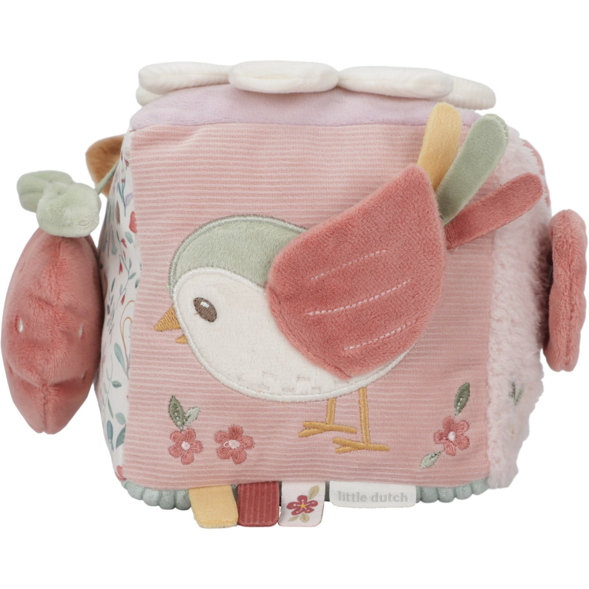 Little Dutch Fairy Garden Pink Soft Activity Cube