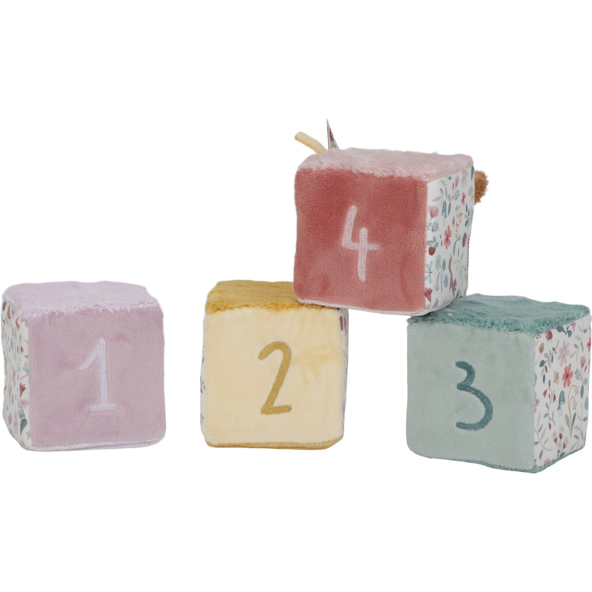 Little Dutch Fairy Garden Pink Plush Cubes