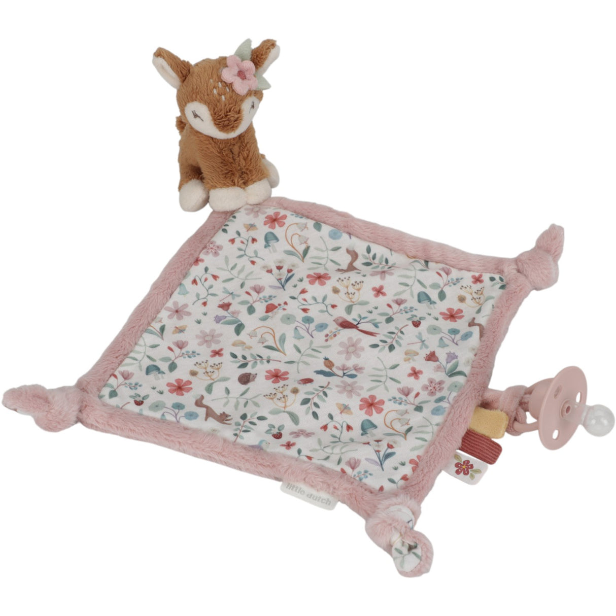 Little Dutch Fairy Garden Pink Cuddle Cloth