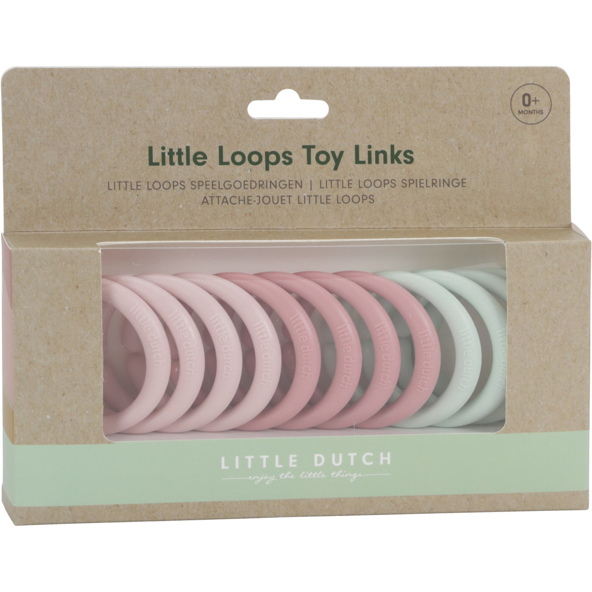 Little Dutch Fairy Garden Pink Little Loops Toy Links