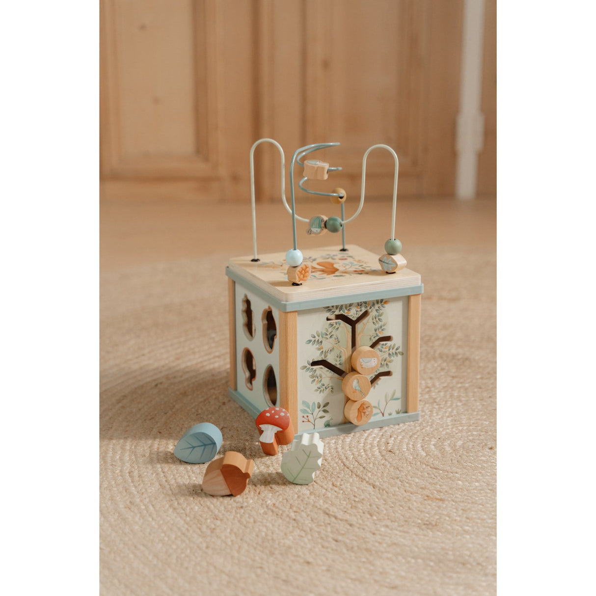 Little Dutch Forest Friends Blue Activity Cube