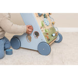 Little Dutch Forest Friends Blue Multi-Activity Baby Walker