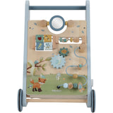 Little Dutch Forest Friends Blue Multi-Activity Baby Walker