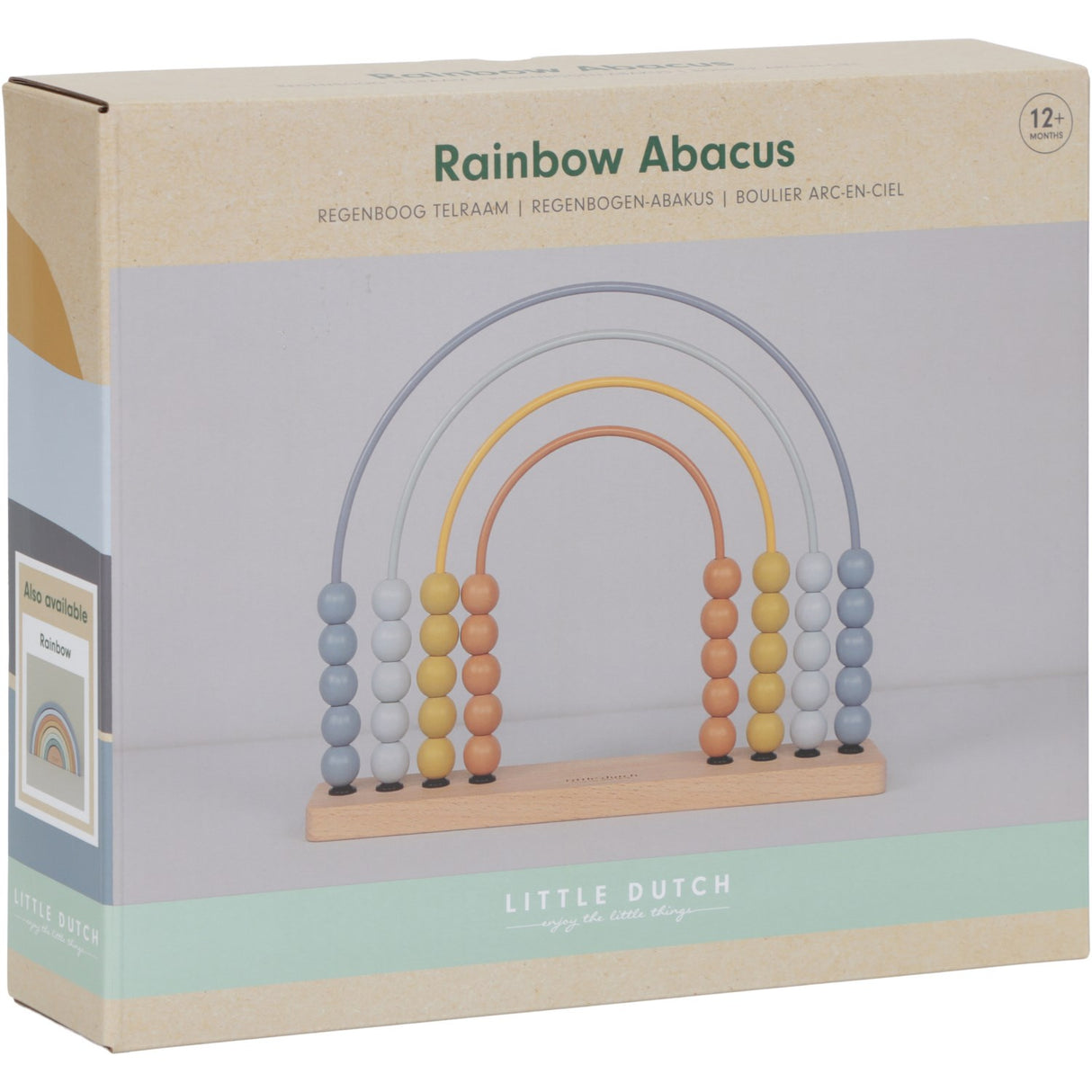 Little Dutch Forest Friends Blue Rainbow Abacus