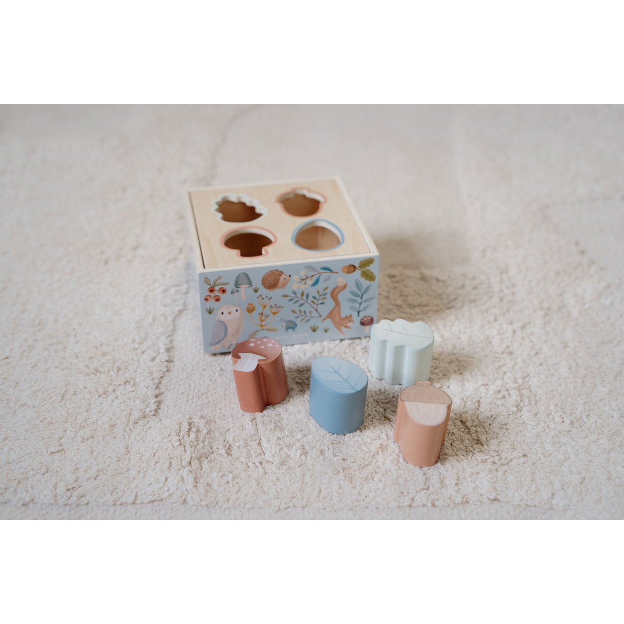 Little Dutch Forest Friends Blue Shape Sorter