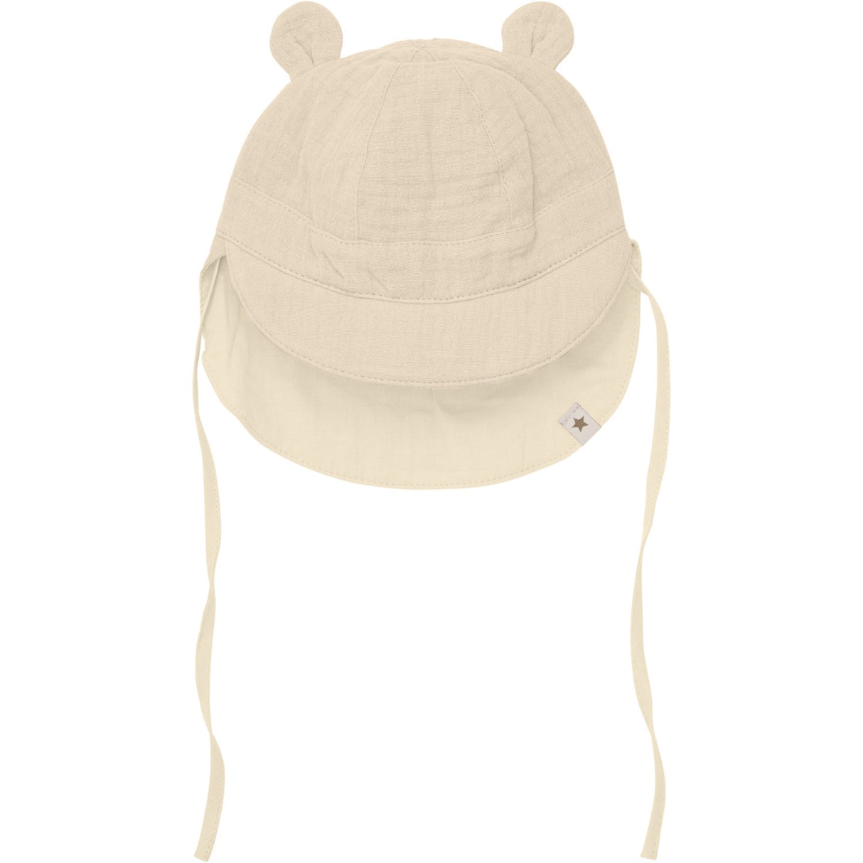 Huttelihut Irish Cream Summer Hat Ears Muslin