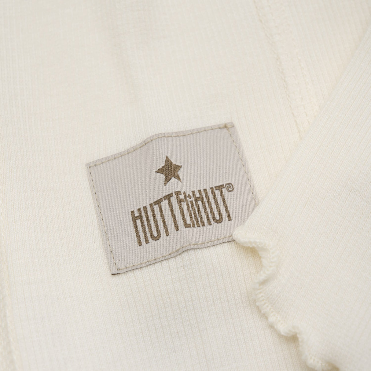 Huttelihut Antique White Balaclava Rib