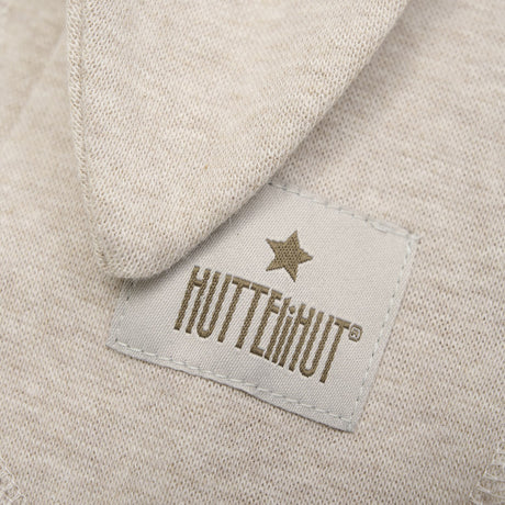 Huttelihut Camel Melange Balaclava Ears Cotton Rib