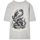 Mads Nørgaard Light Grey Melange Dry Single Theo Tee