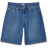 Mads Nørgaard Blue Wash Hildred Blue Conner Shorts