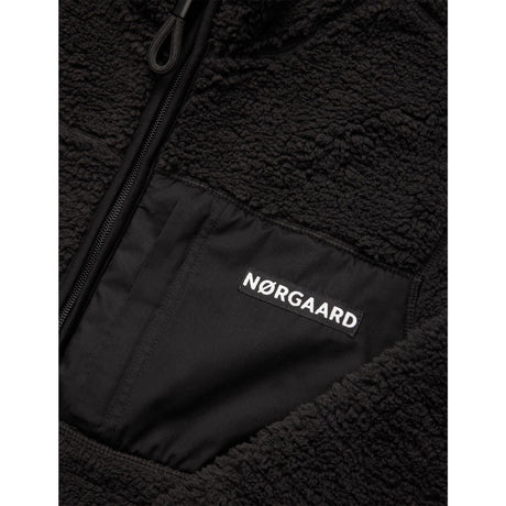 Mads Nørgaard Jet Black Teddy Fleece Jeffo Jacket